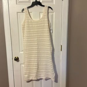 Old Navy, Swim, Crochet Cover-up, Cream, Large, New With Tag.